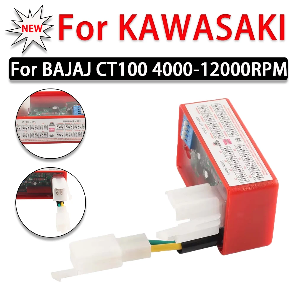 

New Motorcycle Accessories RACING 7 PIN CDI Box DC High Performance Ignition UNIT For KAWASAKI BAJAJ CT100 CT 100