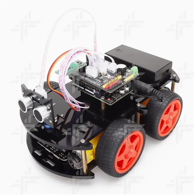 Smart car robot UNO Bot DIY Bluetooth remote control robot introduction suitable for Arduino kit