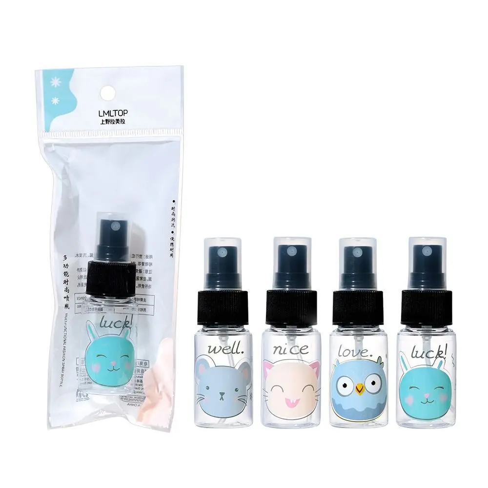 

Lotion Bottle Mini Cartoon Spray Bottle Cute Refillable Cosmetic Container Press Pump Bottle Empty Liquid Sprayer Bottle Travel