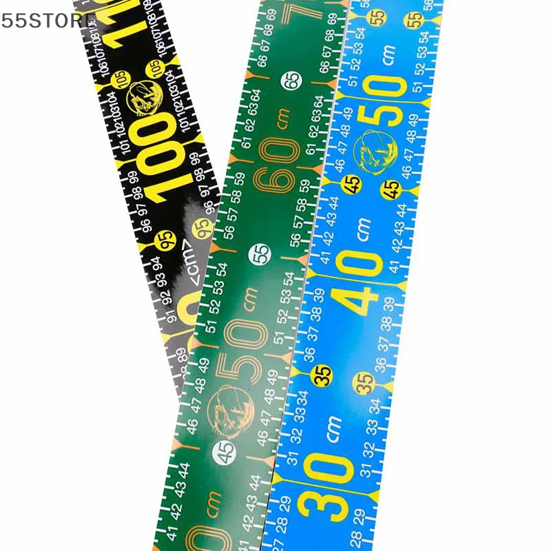 مقاوم للماء الأسماك مسطرة قياس 130 سنتيمتر طوي الصيد أشرطة القياس ملصق الصيد اكسسوارات معالجة أداة #5