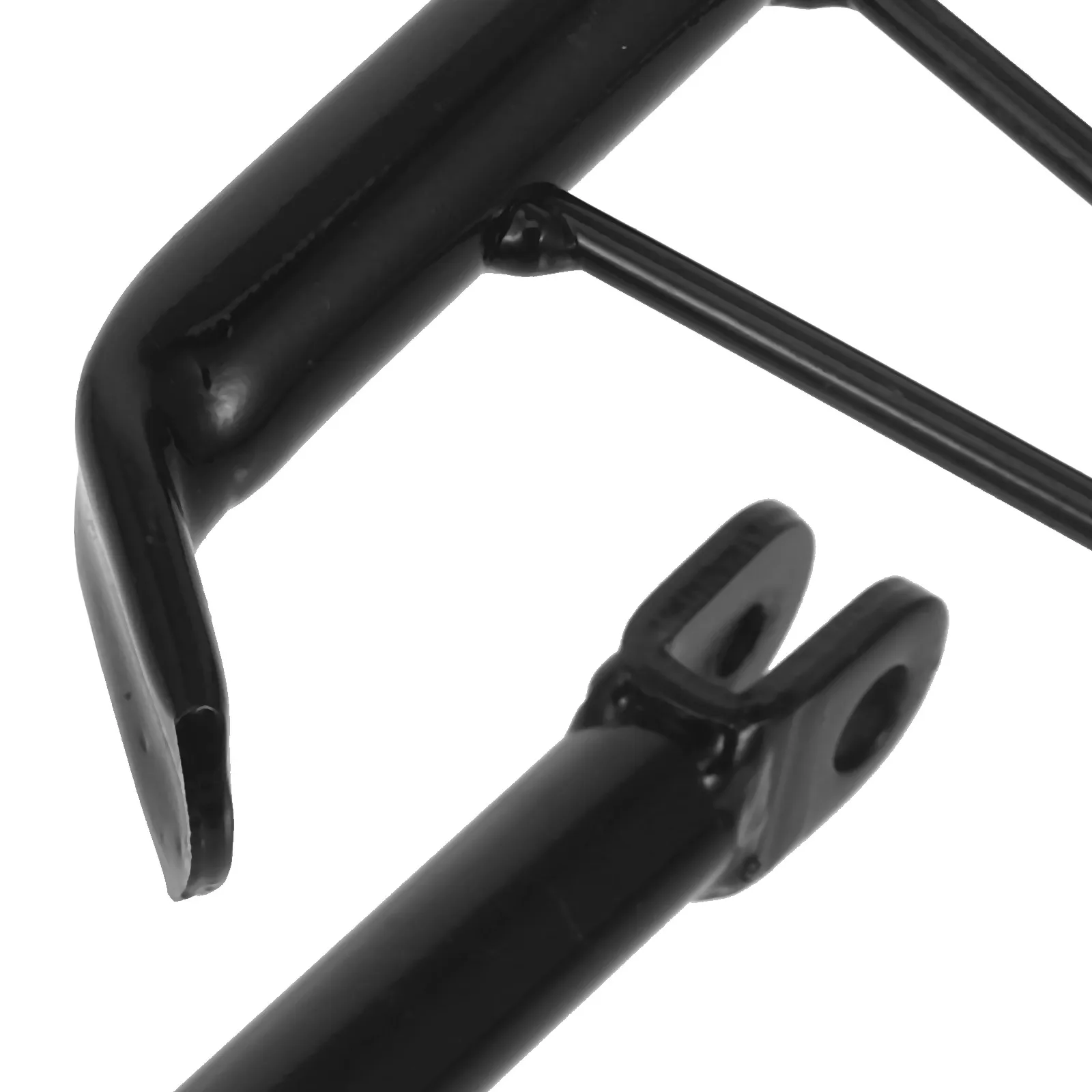 

Motorcycle Kickstand 21cm Single Support Metal Stand with Spring Screw for Electric Scooter Replacement Parking Accessories