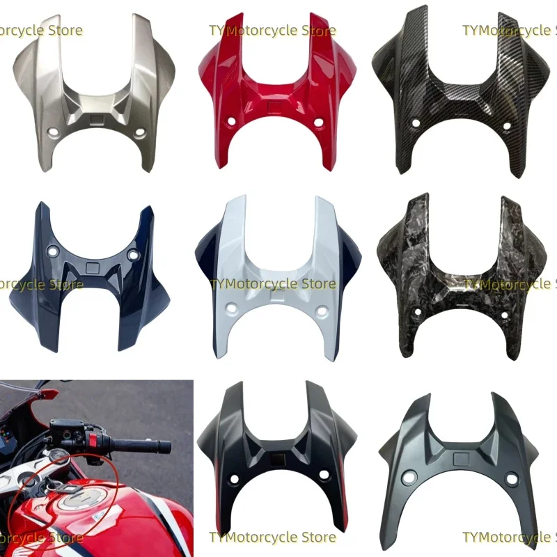 Motorcycle Front Air Tank Cover Fuel Gas Shell Protector Fit for Honda CB650R 2019-2023 CBR650R 2019 2020-2025