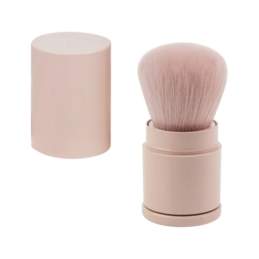 

Makeup Brush Premium Synthetic Powder Blush Foundation Buffer Tool For Loose Setting Blending Application