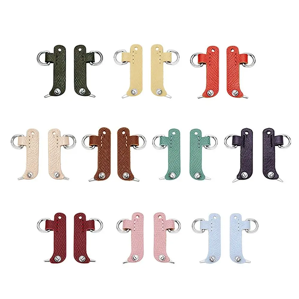 حزام بديل بتصميم خالٍ من اللكمات، حزام من الجلد الطبيعي قابل للتعديل، مشبك تحويل حزام من الجلد الطبيعي