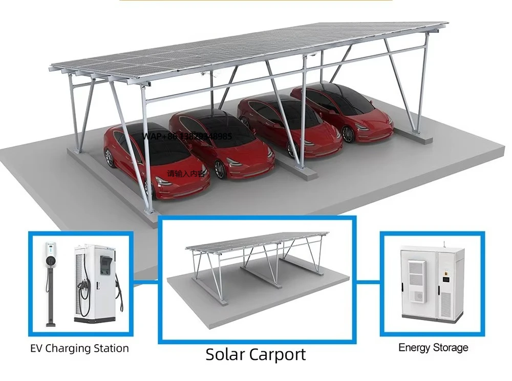 Solarcarport Complete with Solar Canopy and PV Carport System