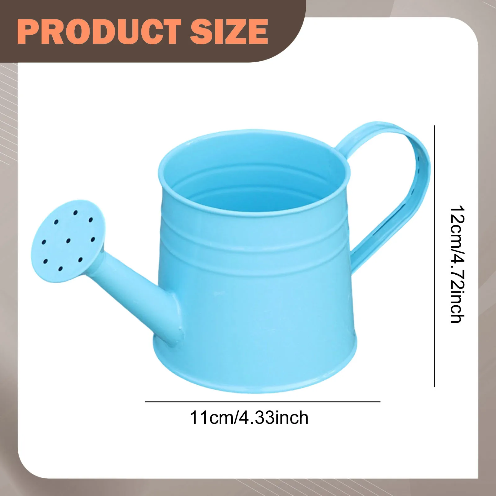 Watering Can Kids Versatile Garden Watering Pot Ergonomic Handle Garden Bucket for Educational Flowers Vegetables Watering