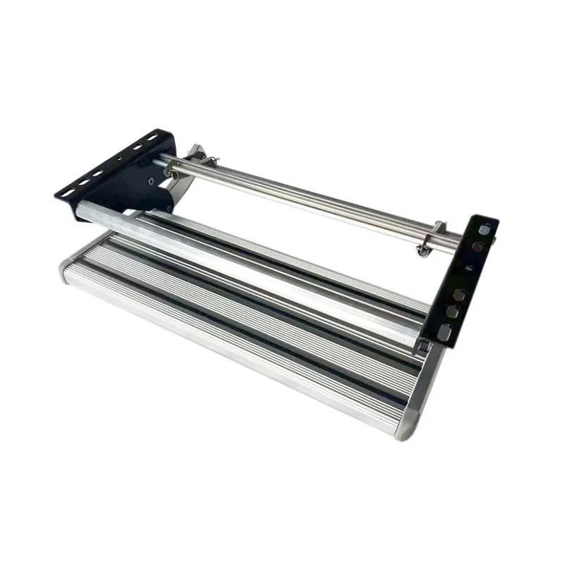 High Strength Alloy Carbon Steel Single Layer Manual RV Step Travel Trailer Accessory