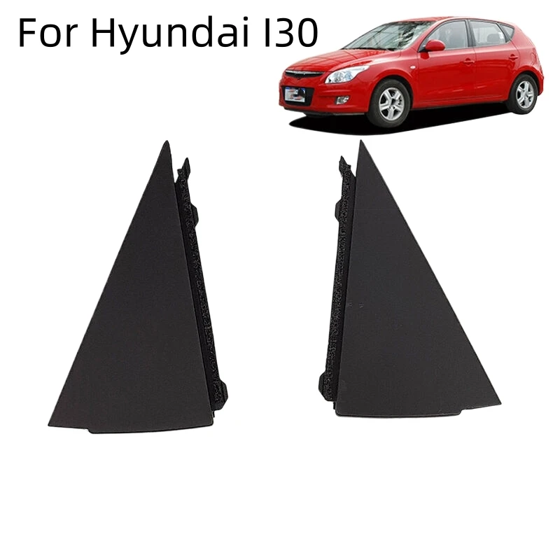 2Pcs Car Rear Door Outside Pillar Molding Panel For Hyundai I30 07~12 Hatchback Left Right Corner Finish Trim Cover