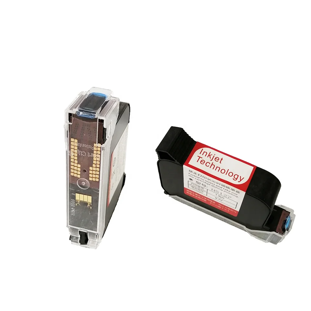 ตลับหมึก TIJ ขนาด 0.5 นิ้ว 1 นิ้ว สีดำ ขาว น้ำเงิน เหลือง เขียว หมึกสีแห้งเร็วชนิดน้ำ