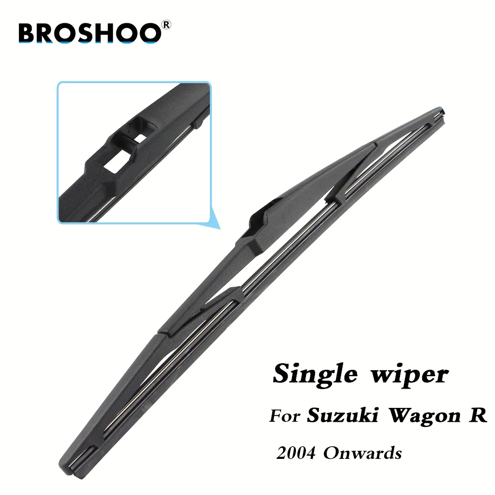 BROSHOO Car Rear Wiper Blades Back Windscreen Wiper Arm For Suzuki Wagon R Hatchback(2004 Onwards) 355mm,Windshield Car Styling