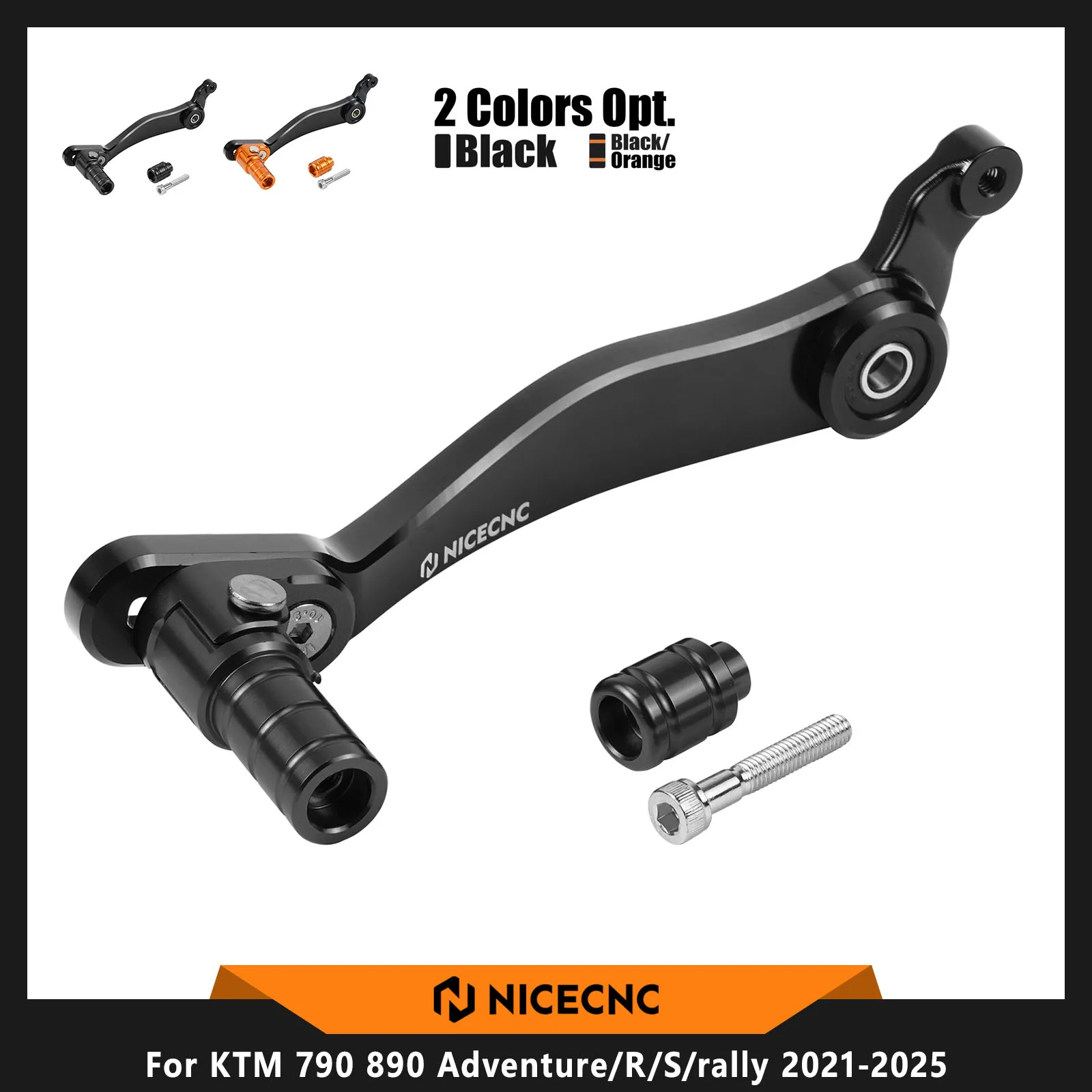 

For KTM 790 890 Adventure /R/Rally 2019-2025 24 Husqvarna Norden 901 2022-2025 Gear Shift Lever Folding Tip Adjustable Extended