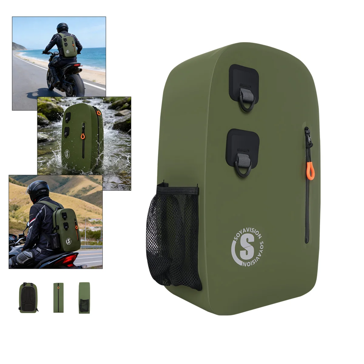 

Мужская сумка-слинг через плечо, водонепроницаемая, для коротких поездок, езды на велосипеде, рыбалки