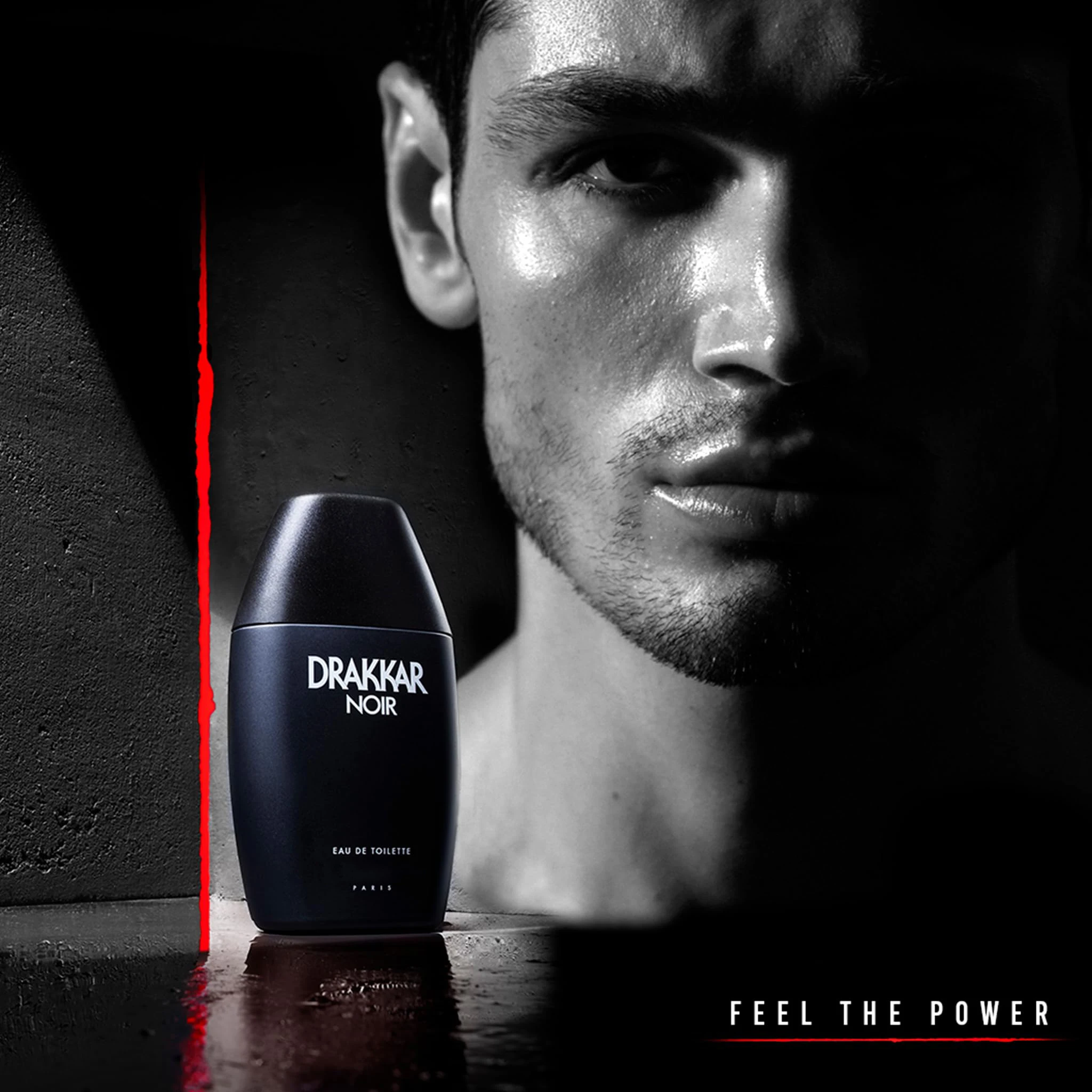 90ml/3,4 Oz EAU DE TOILETTE Drakkar Noir Perfume para hombres Perfume de noche clásico Larga duración Ámbar Fougere Jean Miss Fragancia A