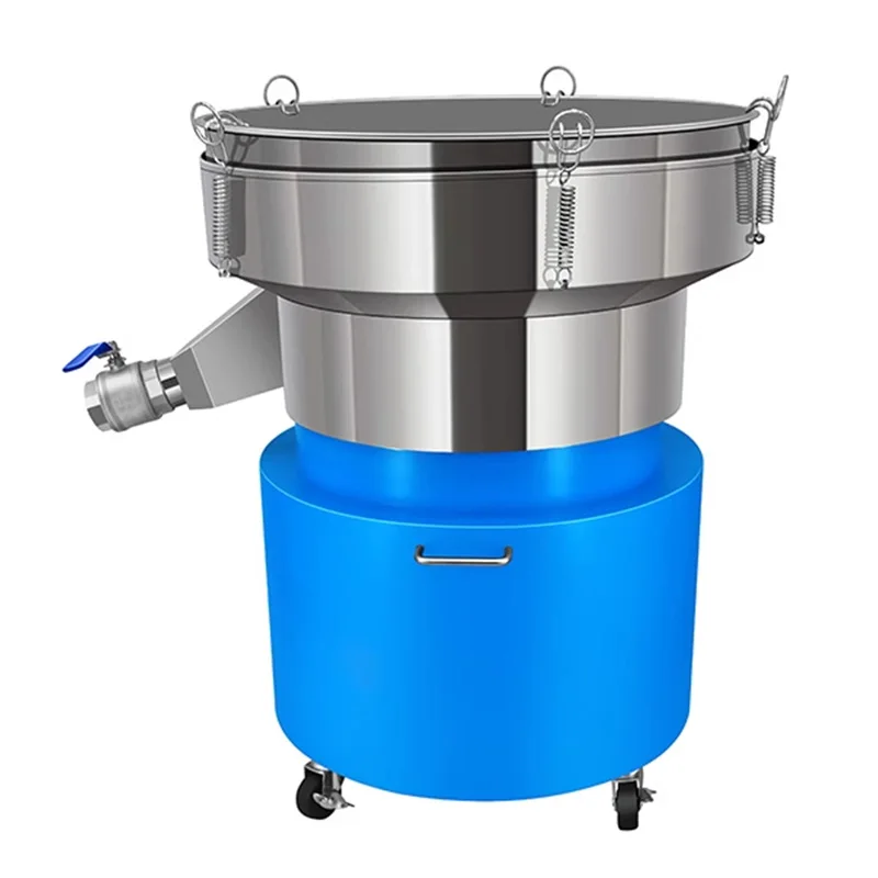 Vibrating screen paint latex paint automatic liquid filter powder screening machine food stainless steel screening