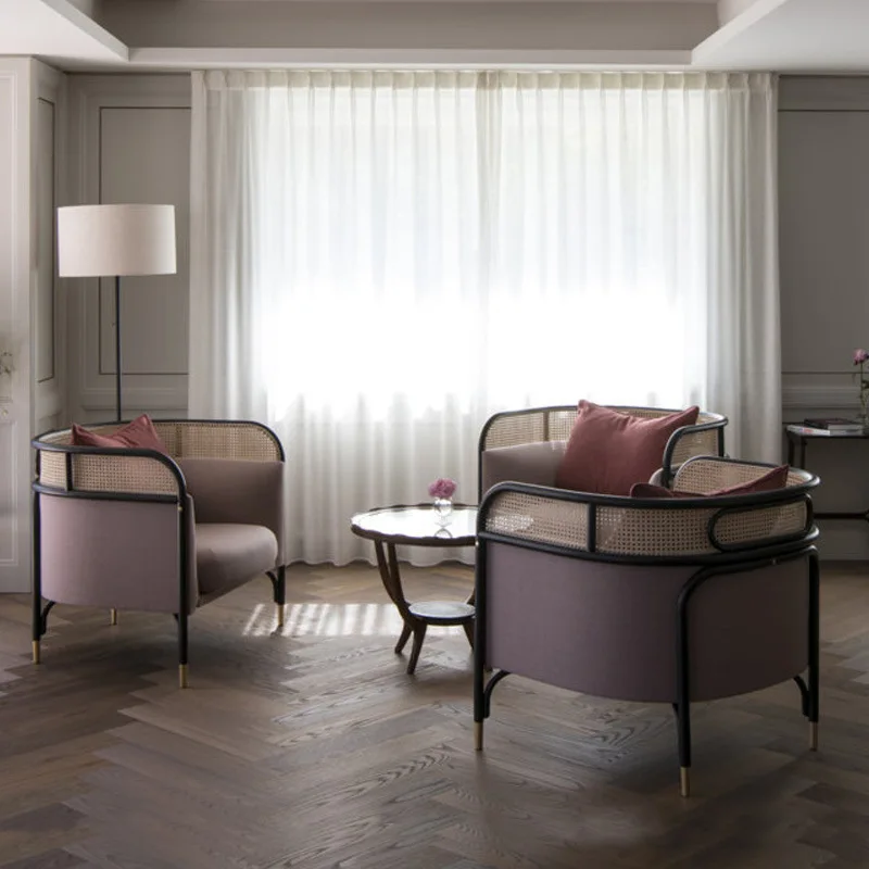 

Новый диван в китайском стиле, уличный стул из ротанга для двора, виллы из ротанга