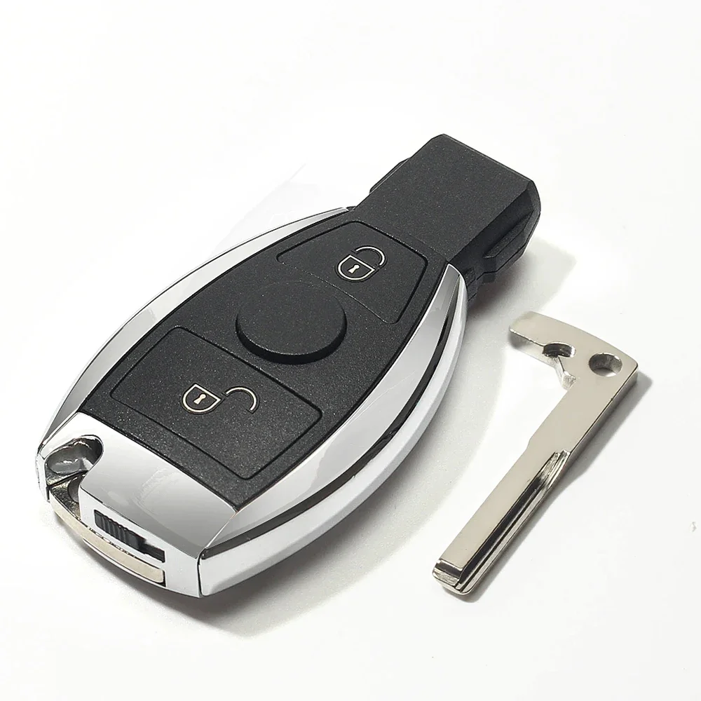 KEYYOU Smart Remote Key Shell Case Fob For Mercedes Benz Year 2000+ Supports Original NEC and BGA E300 E350 E250 A180 E400 E550