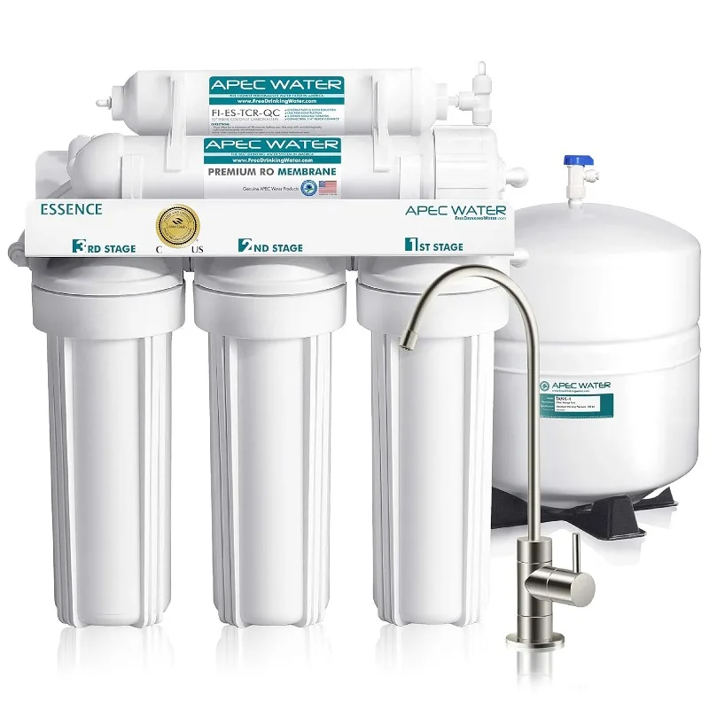 Systems ROES-50 Essence Series Top Tier 5-Stage WQA Certified Ultra Safe Reverse Osmosis Drinking Water System