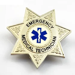 Wholesale customized enamel metal badges, clothing collars, badges, hot selling new medical pins