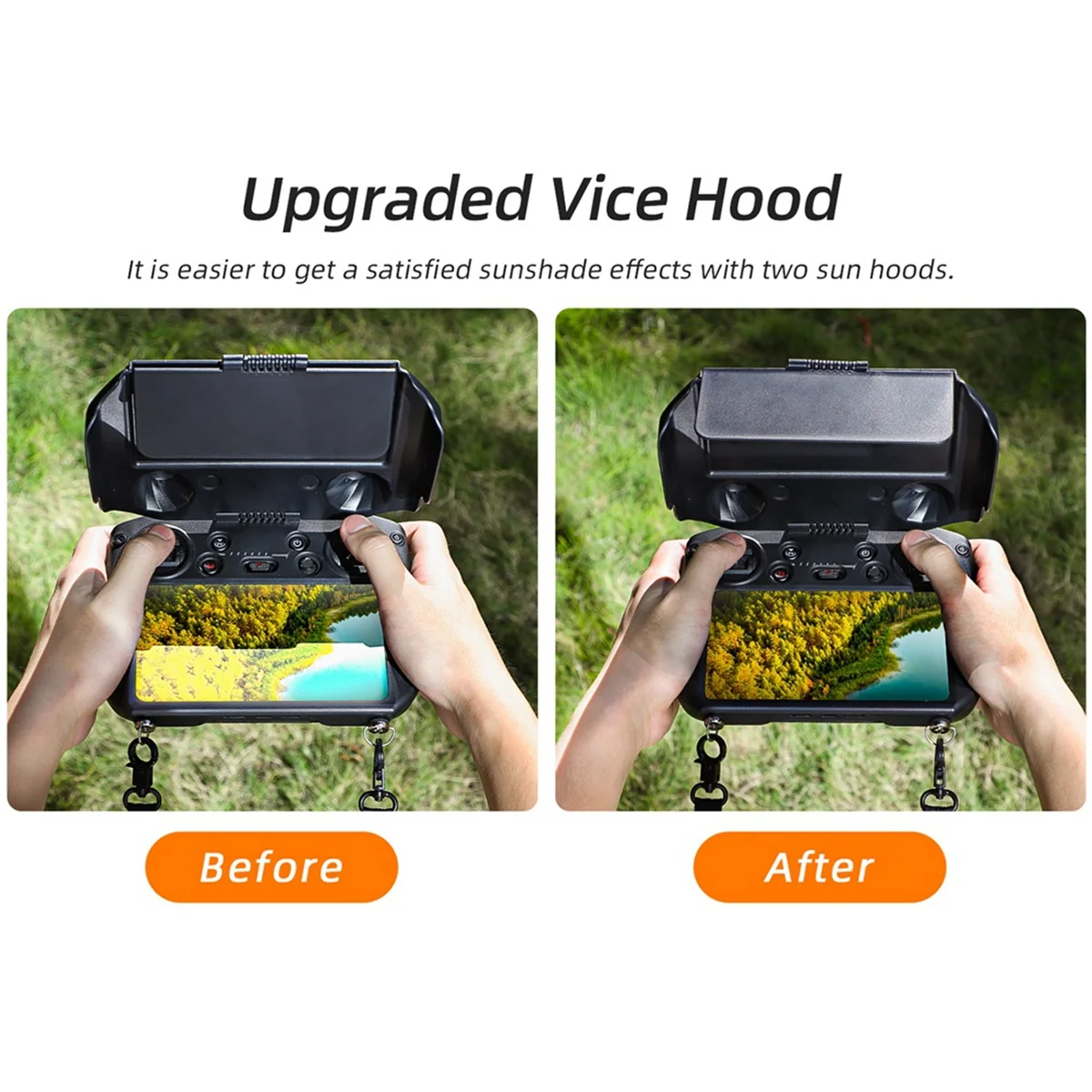 Osłona ochronna na pilot Mavic 3 Pro T35C, daszek, Mini 3 Pro RC Pro, wielofunkcyjna osłona ochronna