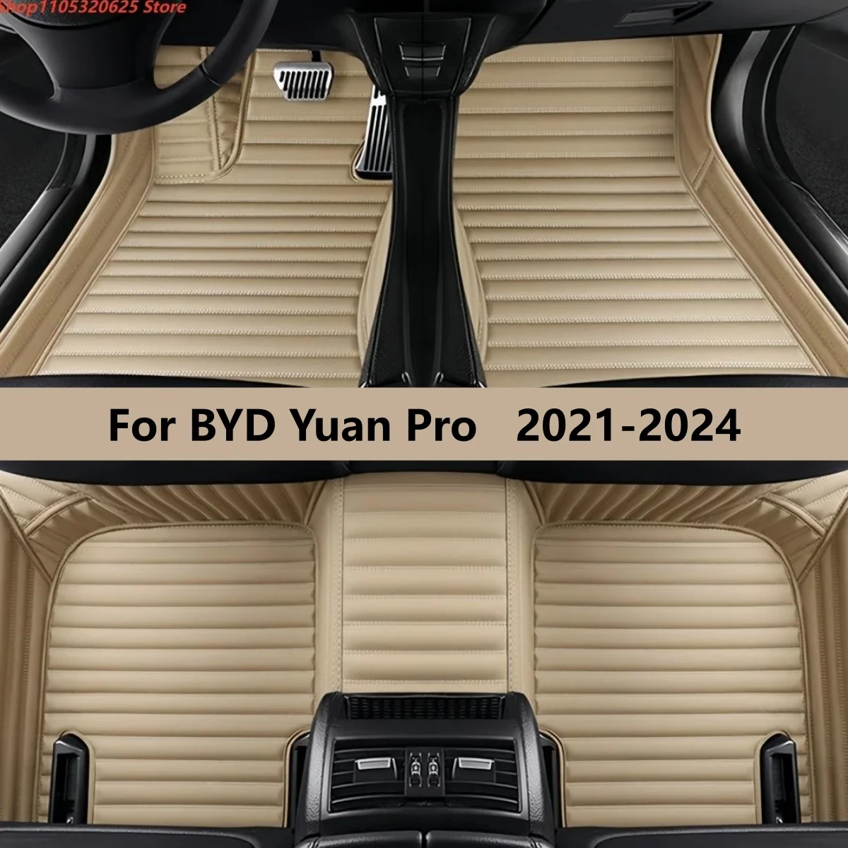 

Автомобильные коврики для BYD Yuan Pro 2021-2024 (2022, 2023), на заказ, для пола салона, аксессуары для интерьера
