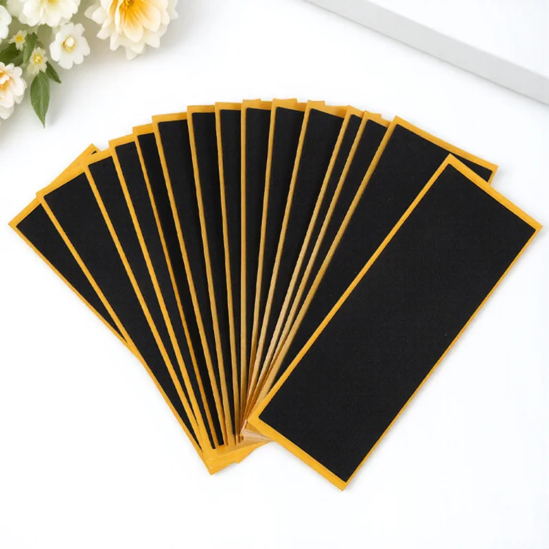 24 قطعة شريط لحام لوحة الأصابع رغوة ملصقات نونسليب سهلة الاستخدام طويلة الأمد المتانة رغوة شريط لحام لألواح الأصابع