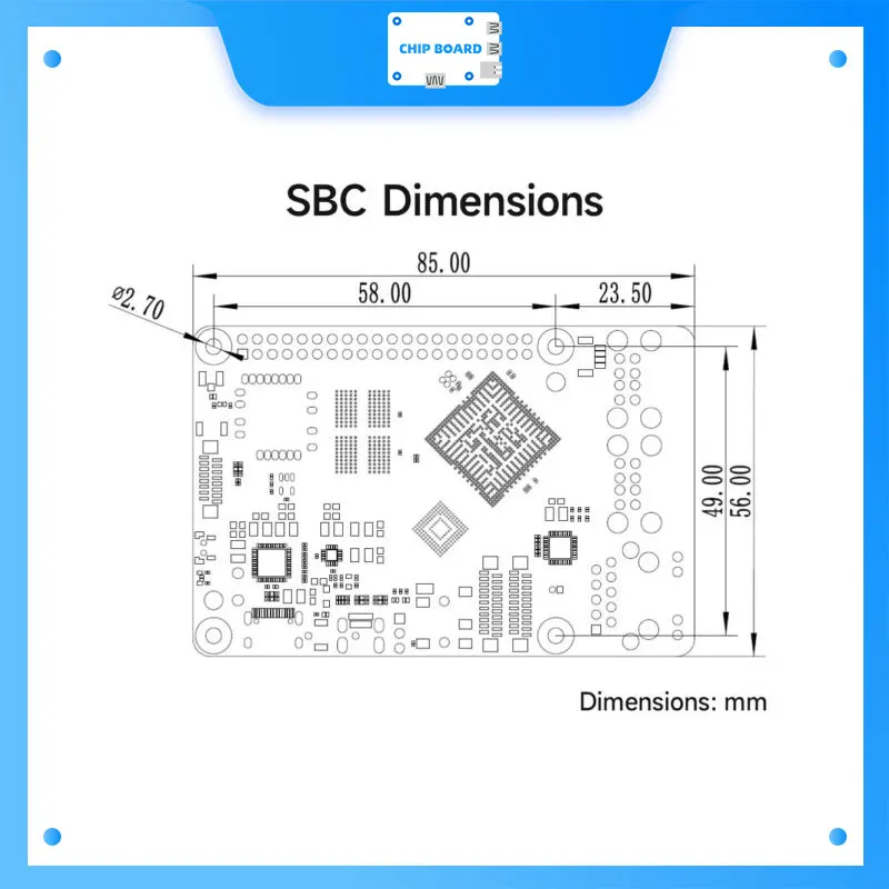 

EBYTE T527 Industrial Board: Dual 4K Camera Support, AI Acceleration, 4GB LPDDR4, RPi GPIO
