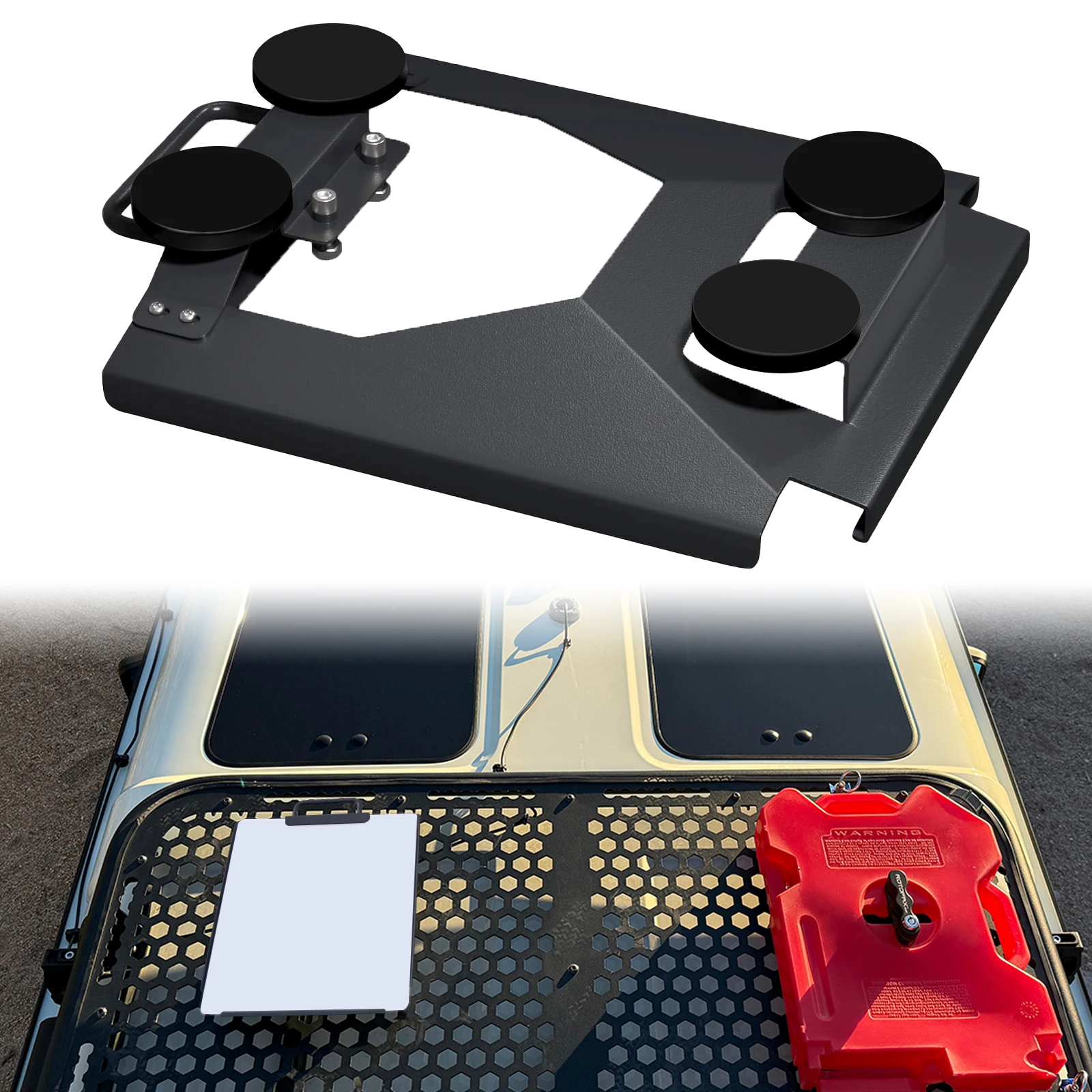 Starlink Mini Mount, Quick Removal and Easy Transport Portable Magnetic Roof Flat Mounting Kit for RV, Car, Boat