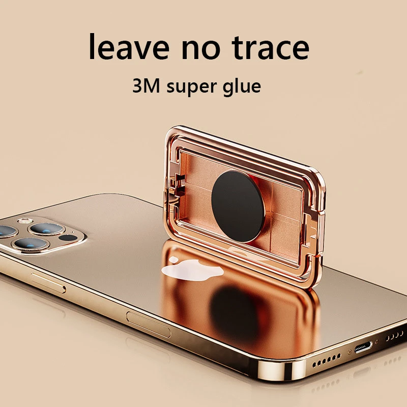 Phone Ring Holder metal lazy Finger Kickstand 360° Rotation Grip Foldable Telephone Stand for Xiaomi Iphone 15 16 Pro Max Huawei image 5
