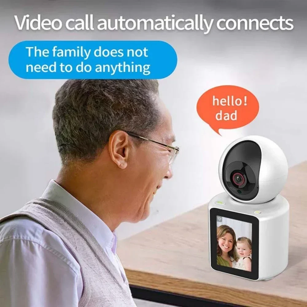 

2MP WIFI IP Camera Auto Tracking One Click Video Call with Screen Indoor Baby Monitor CCTV Surveillance Cameras