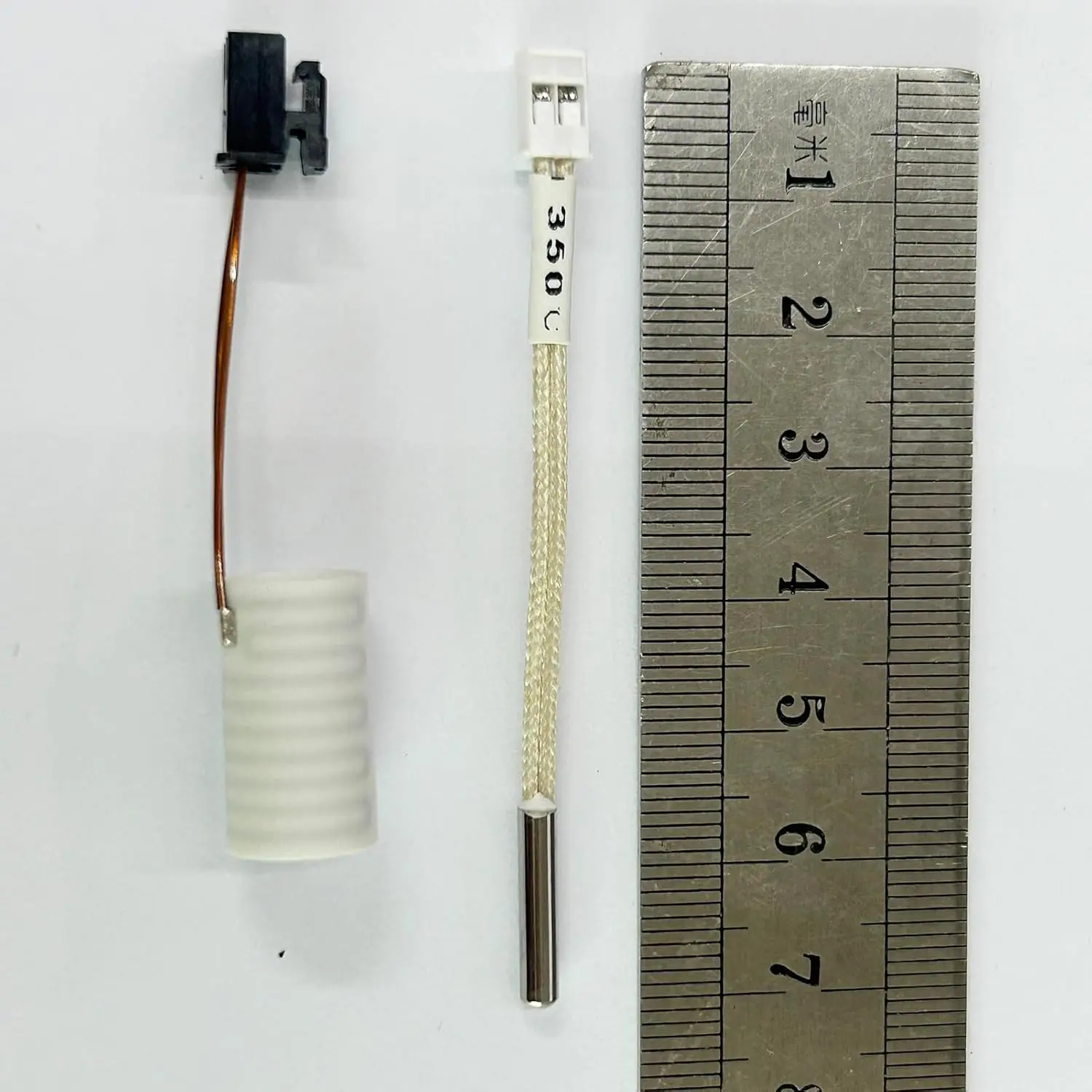 Creality K2 Plus Hotend Ceramic Heating Tube Heating Ring Ceramic Heating Tube 350°C Thermistor Temperature Sensor