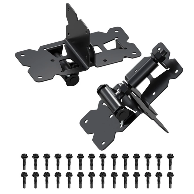 

Auto Closing Gate Hinge Heavy Duty 90 Degree Adjustable Gate Hinges Enduring