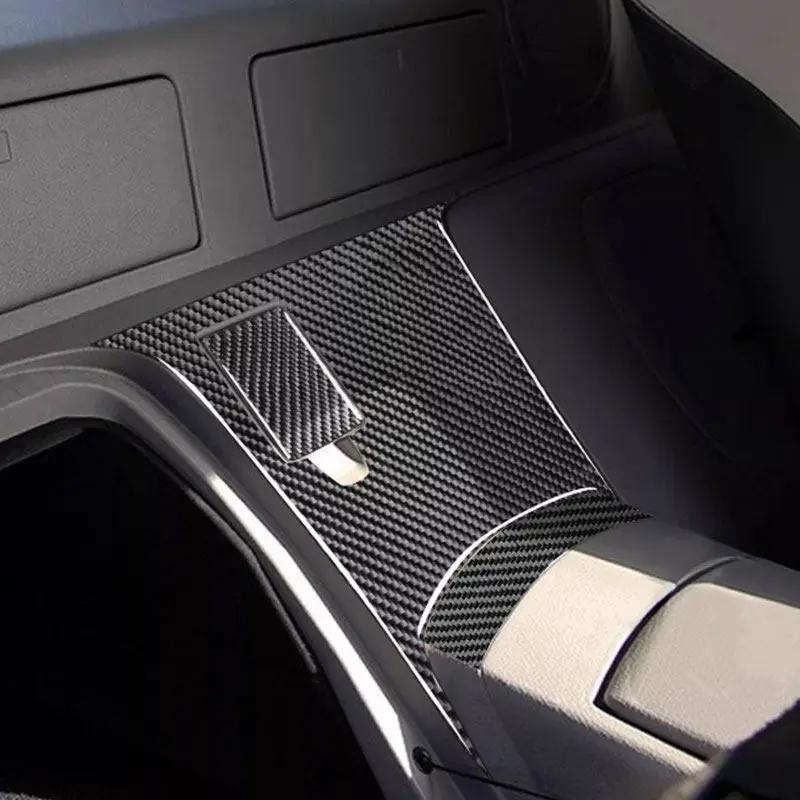 

3 шт. Мягкая накладка из углеродного волокна для центральной панели управления салона автомобиля Nissan 350Z 2003-2009 годов