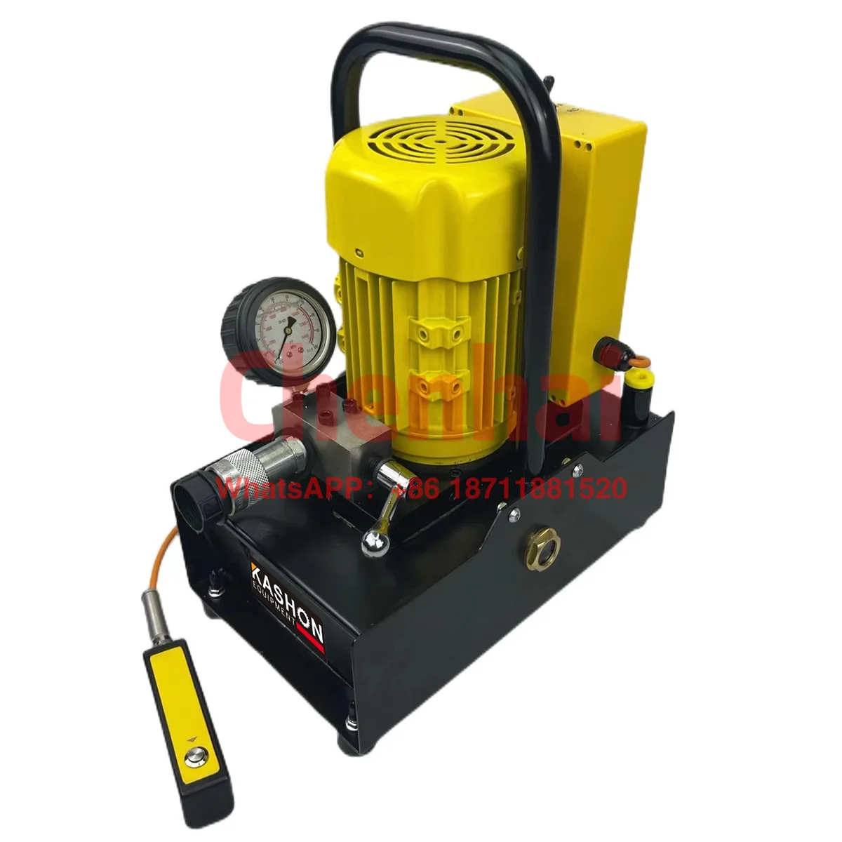 

KHE-3SM 700 bar single action portable hydraulic electric pump powerpack power unit