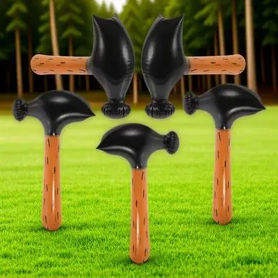 

5pcs For Pvc Large Pool Party Balloon Tools Beach Game Accessory Playroom Decoration Funny Inflatable Hammer
