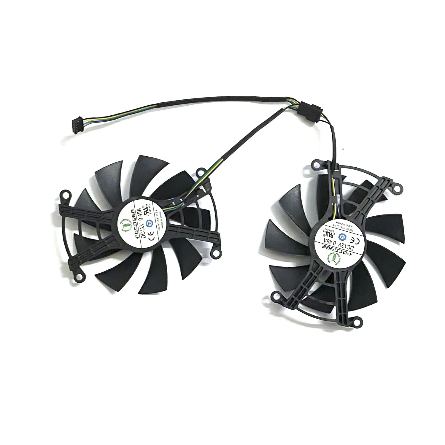 2 FAN 87MM 4PIN FB09015M12LPA RTX3050 GPU fan for GALAXY GeForce RTX 3050 Snapdragon V3 graphics card replacement accessories