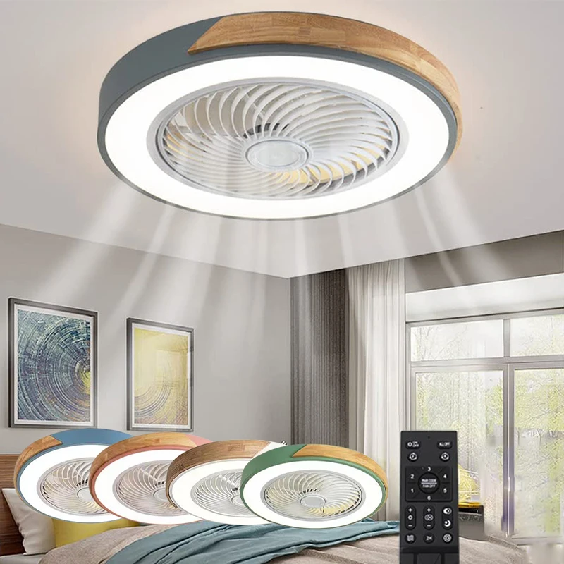 smart ventiladores de teto com luz laminas de controle remoto reversivel velocidades 36w piso baixo lampada sala de estar sala de jantar 01