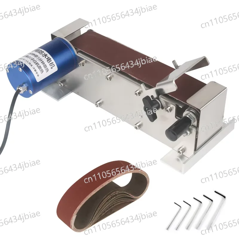 Electric Polishing Machine Waterproof Mini Belt Sander 50*533mm Benchtop Sander Sharpener for Knives Cutter Edges Sharpener