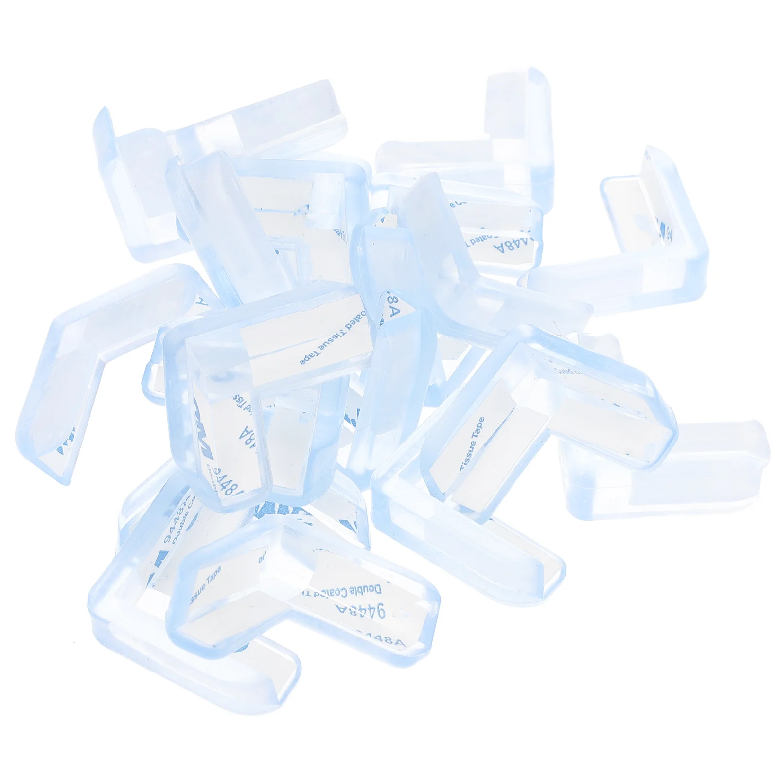 20 قطعة سيليكون الأثاث ركن الحرس الوفير يغطي الجدول حافة حماة مثلث الشكل المضادة للتصادم قبعات السلامة