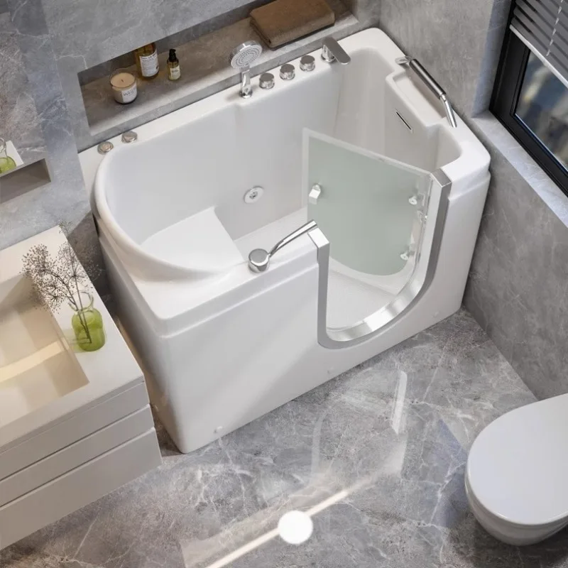 

Edge Barrier Tempreture Bathtub Spa Water Faucet Bubble Set Bathtub Large Enclosure Badewanne Erwachsene House Accessories