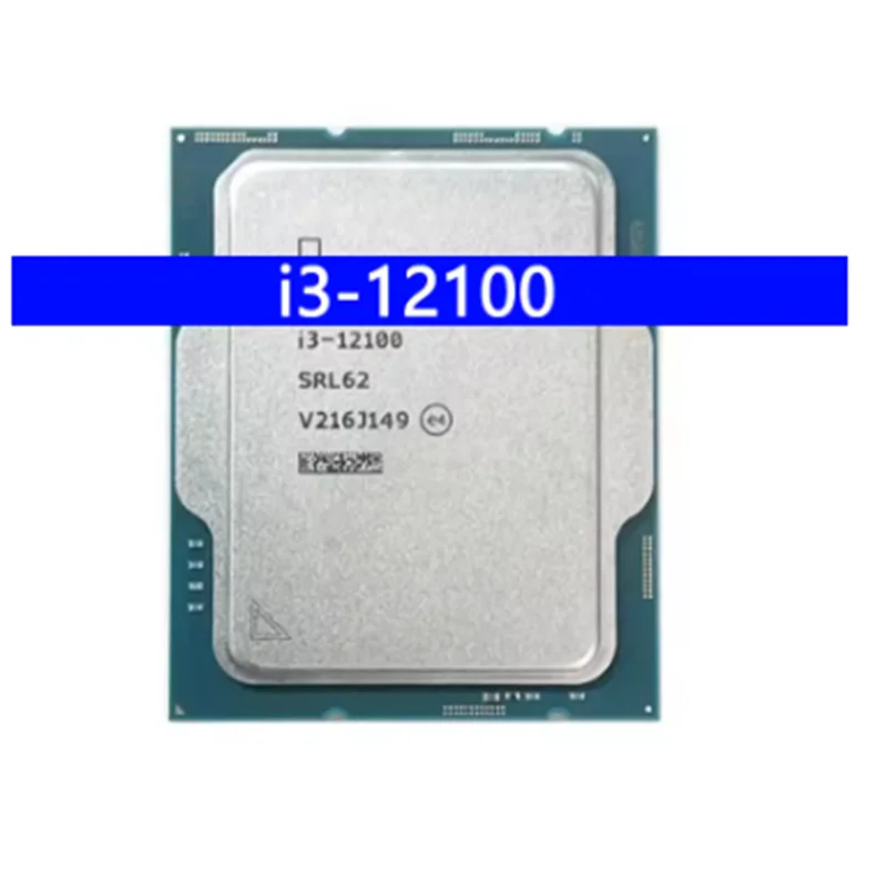 i3-12100 i3 12100 3.3GHz 4-Core 8-Thread LGA 1700 CPU Processor