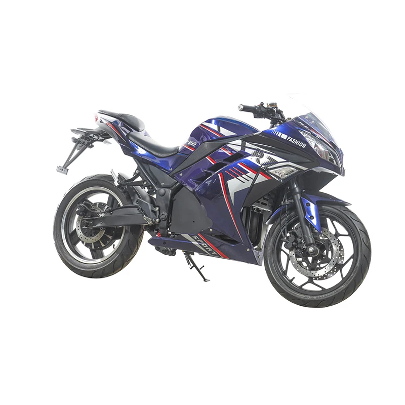 

3000w 80km/h Super Speed central chain motor racing electric motorcycle motorbike for sale