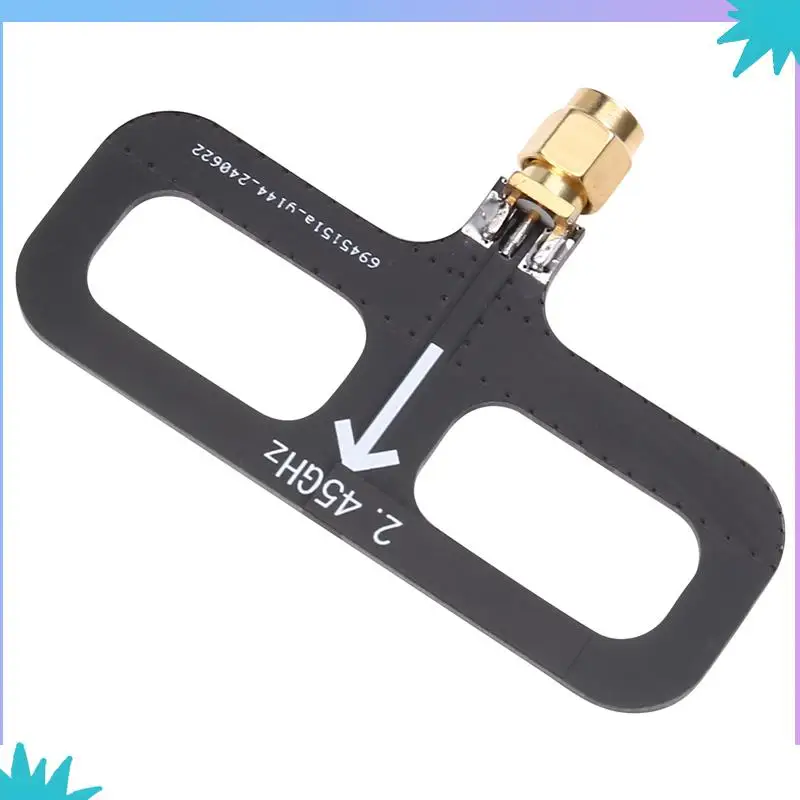 ABZW 2,4 GHz Antena o zwiększonej zasięgu Antena kierunkowa Antena ELRS o wysokim wzmocnieniu Antena głowicowa wysokiej częstotliwości Antena kierunkowa A