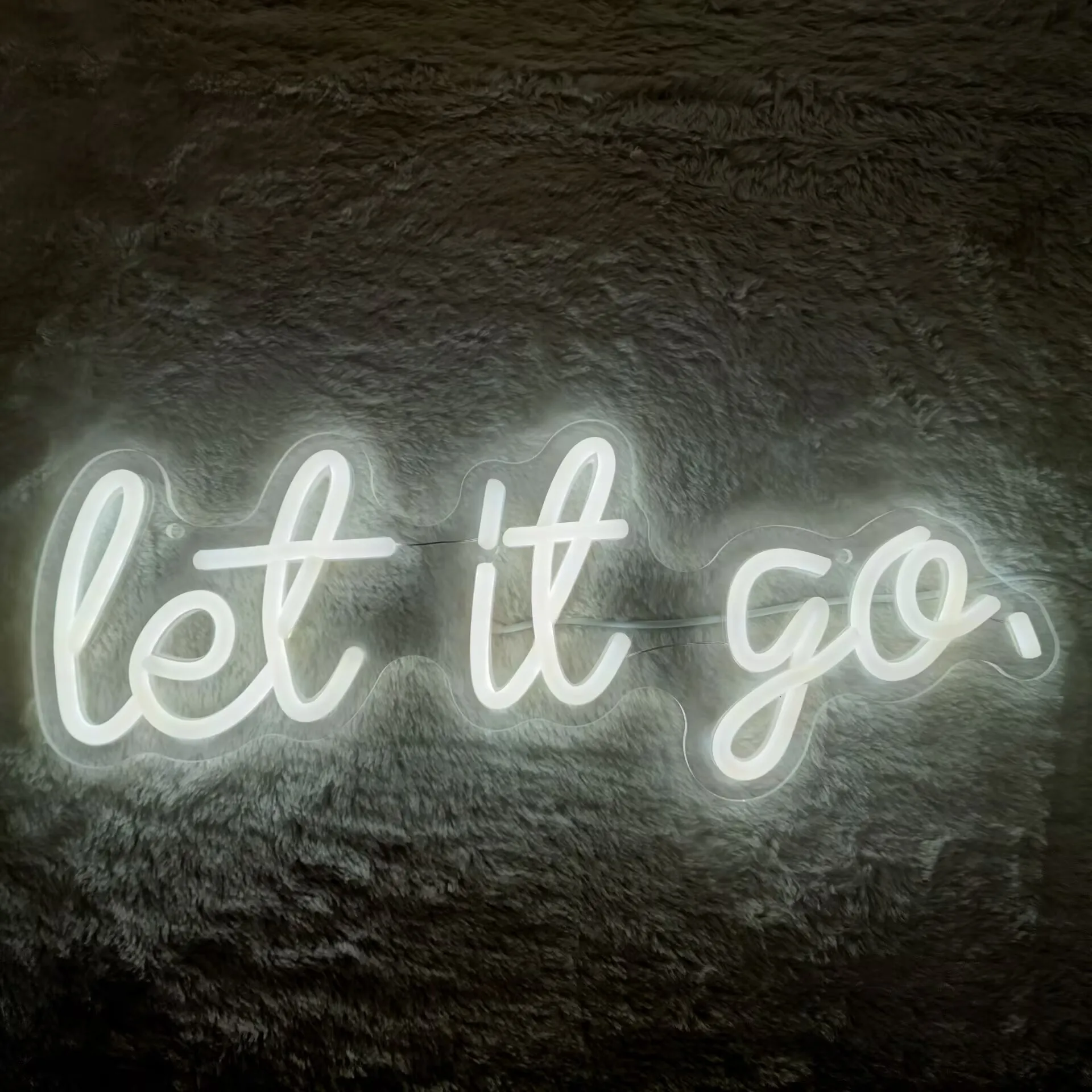 

Let It Go Neon Sign USB Dimmable LED Neon Light Sign for Gameroom Bedroom Bar Livingroom Birthday Party Gift Wall Decoration