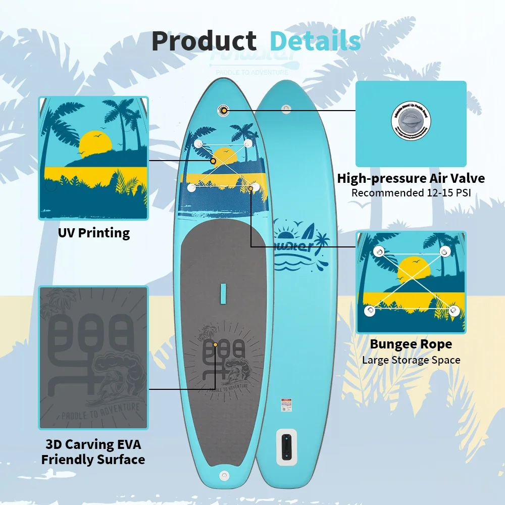 US Free Shipping Dropshipping Wholesale stand up paddle board surfboard sup surf board paddle board inflatable