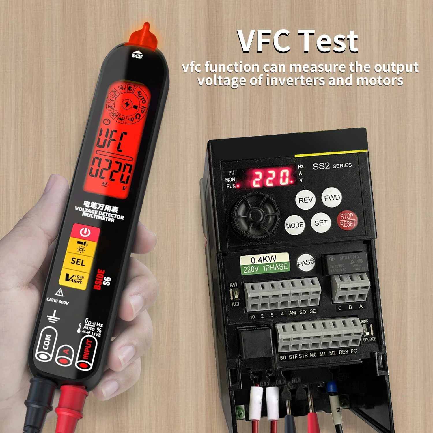 S6/S6X Multimetr cyfrowy typu pióro Testery napięcia Multimetr DC AC Profesjonalny tester Miernik Ohm NCV Hz Tester diod do narzędzia