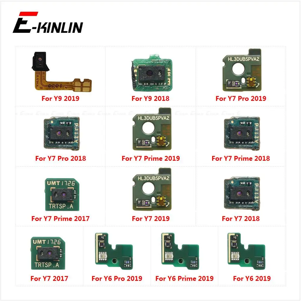 Light Proximity Ambient Sensor Flex Cable For Huawei Y6 Y7 Pro Prime Y9 2017 2018 2019 Distance Sensing Parts