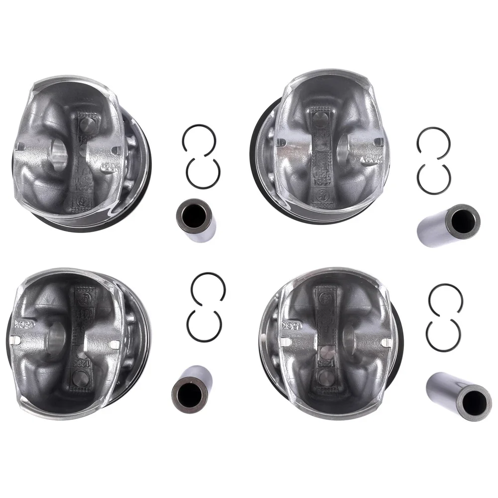 STD 0.5 Engine Piston & Ring Kit Fit 1.6 L M270 GAS For 12-19 MERCEDES-BENZ A160 A180 A200 B160 B180 B200 CLA180 GLA180 GLA200 view 2