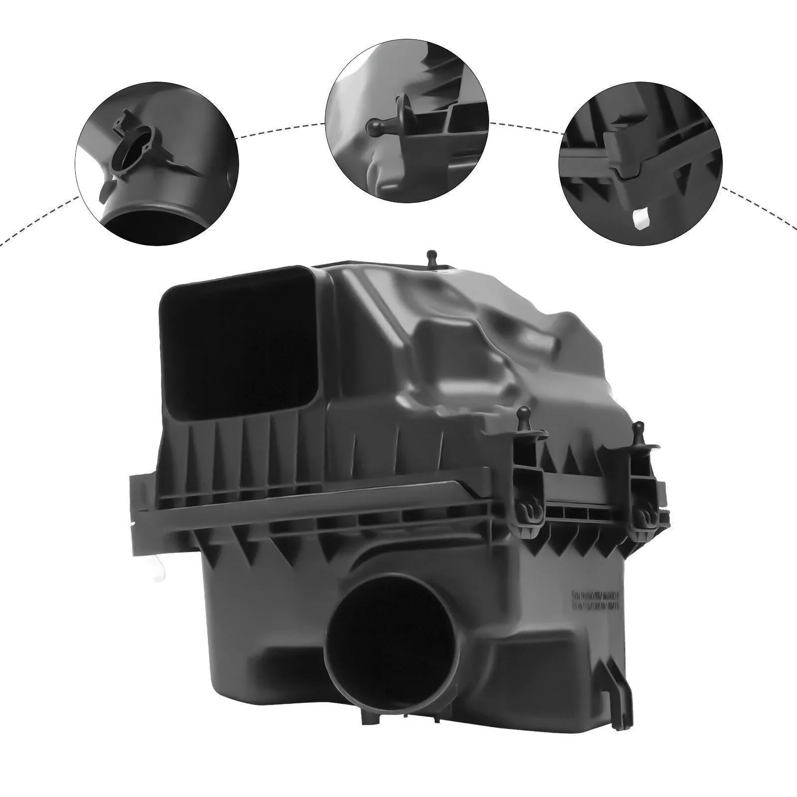 กล่องกรองอากาศชุดไอดี 17700-F0010,17700F0010,17700 F0010 ไม่มีไส้กรอง สำหรับรถยนต์โตโยต้า คัมรี่ ราฟ4 อวาลอน 2.5 ลิตร ปี 2018-2020