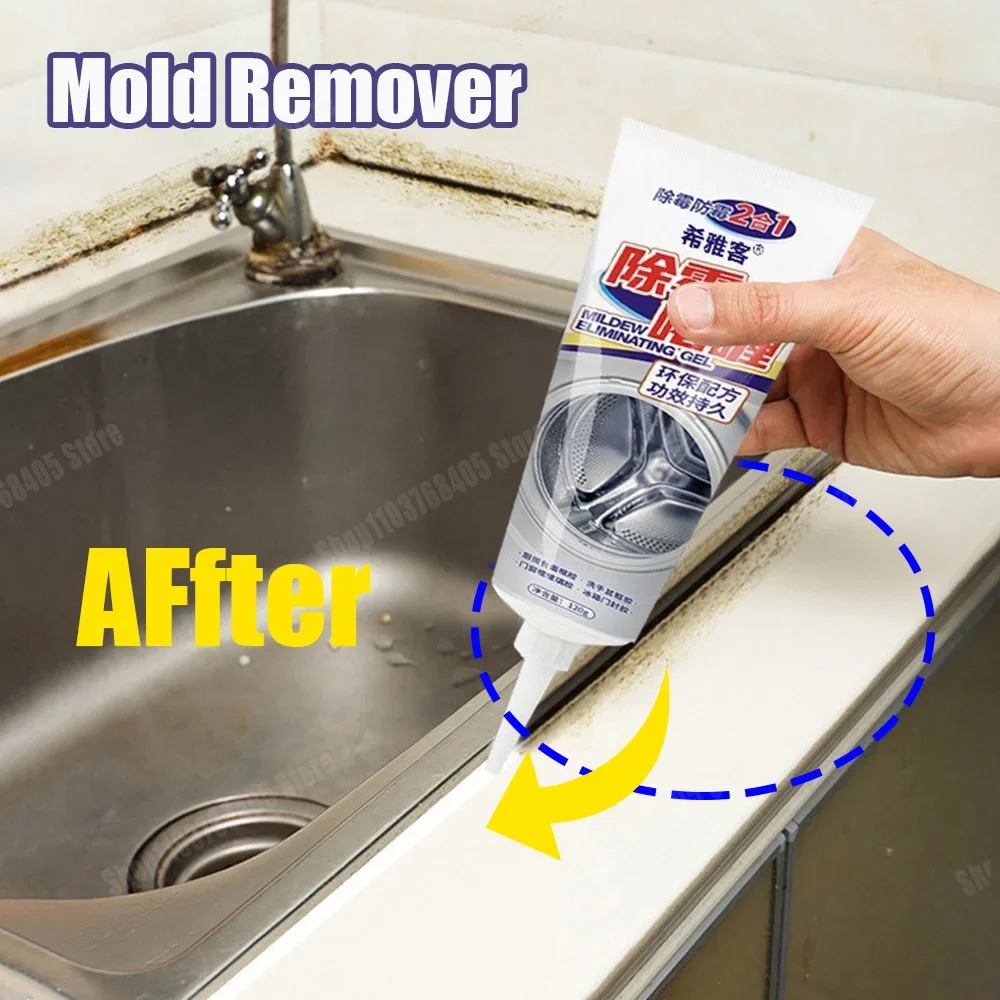 YP1117 maison moule dissolvant Gel moule moisissure nettoyant Anti-moisissure Gel de nettoyage cuisine salle de bains Machine à laver réfrigérateur bande