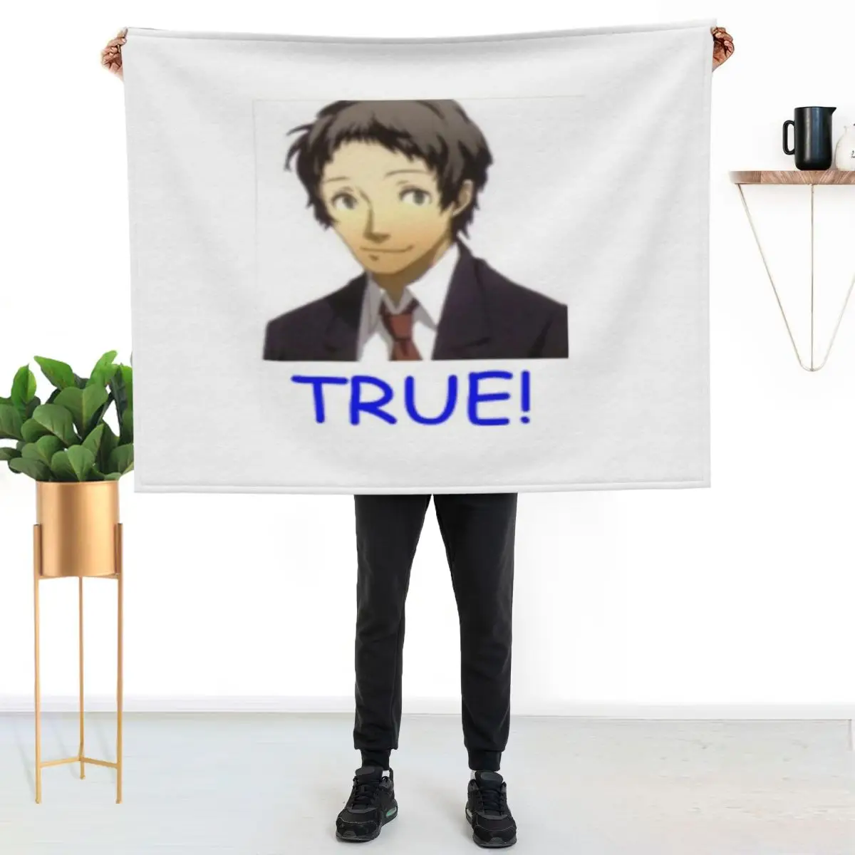 

adachi true Throw Blanket Cozy Napping Blanket Gift for Mom Dad